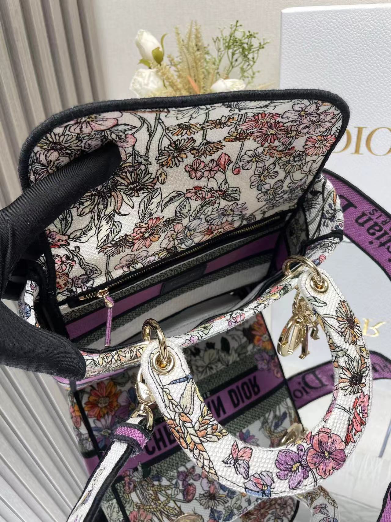 Christian Dior Medium Lady Dior Bag