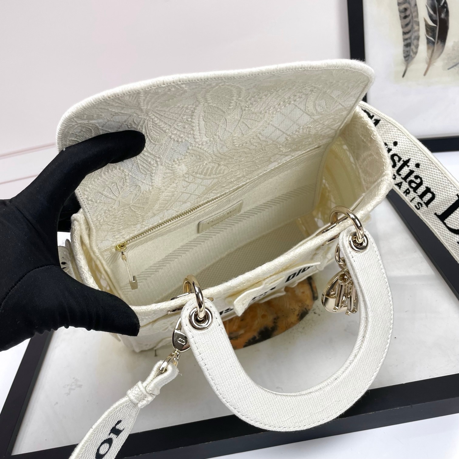 Christian Dior Medium Lady Dior Bag