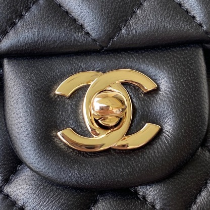 Chanel flap bag with handle