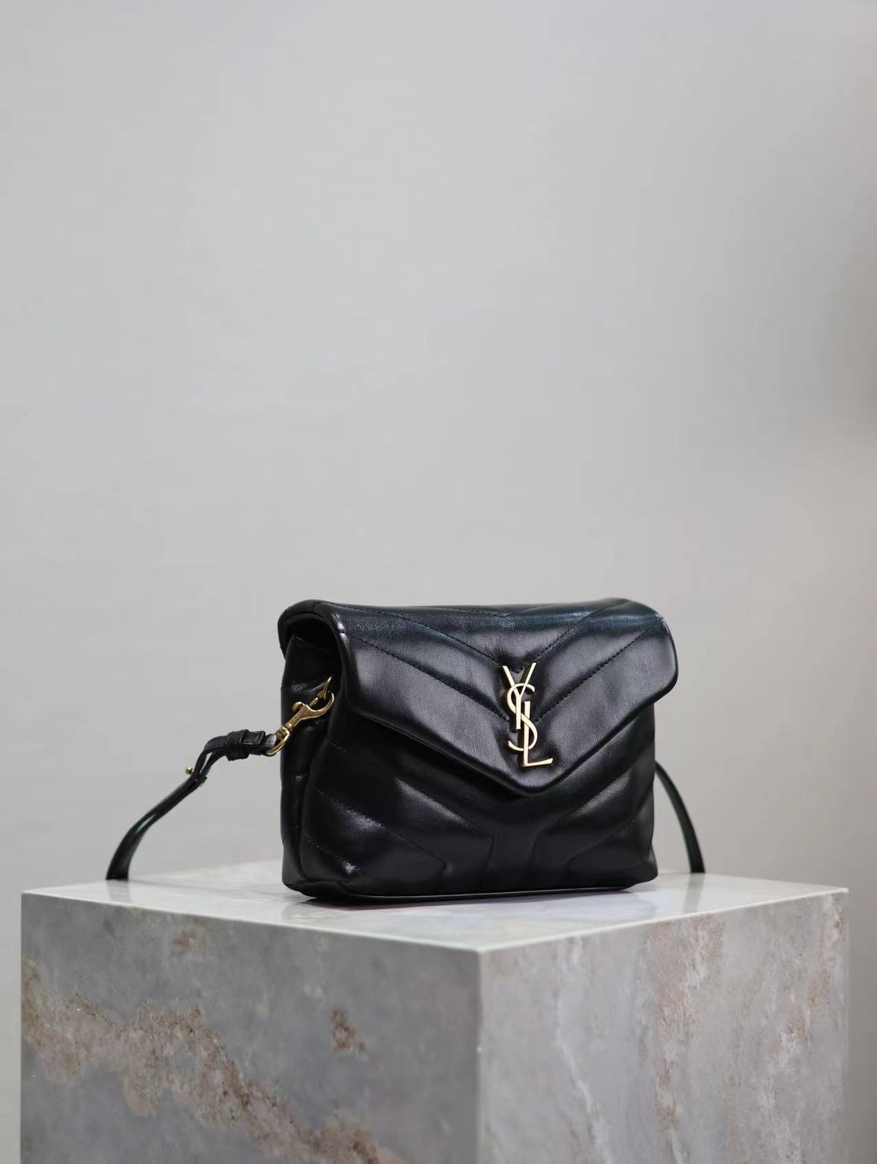 YSL TOY LOULOU IN QUILTED LEATHER