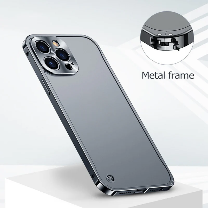 Luxury Metal Frame Case for iPhone