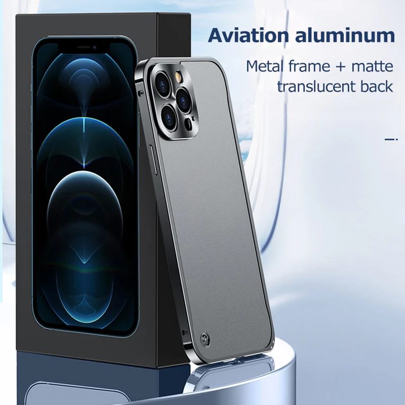 Luxury Metal Frame Case for iPhone