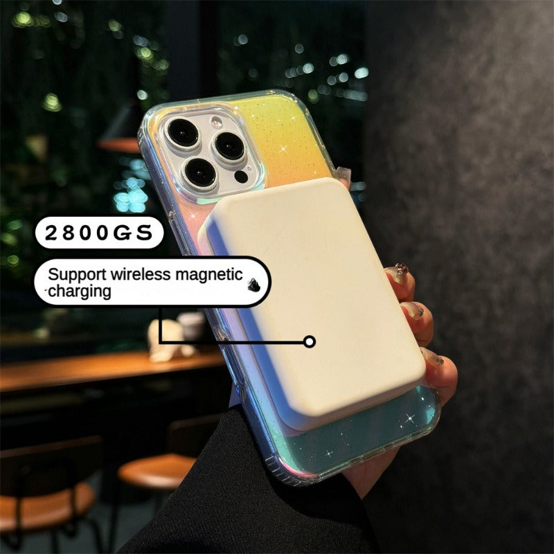 Color plated gradually changing phone case for iPhone