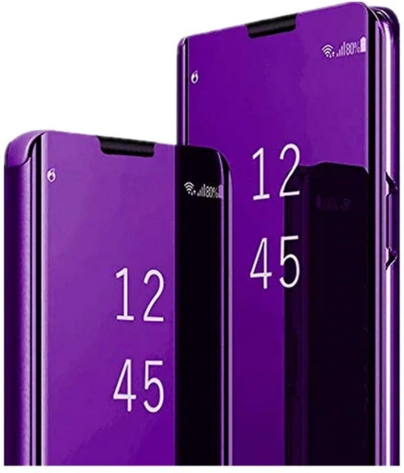Luxury Smart Mirror Flip  Phone Case for Samsung