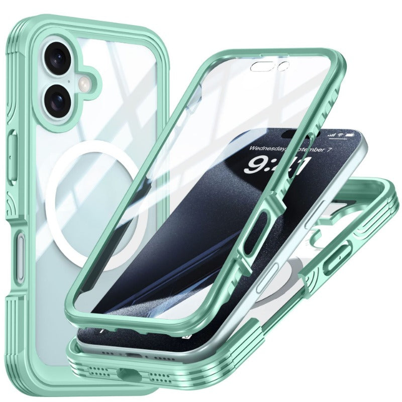 Transparent outdoor anti fall phone case for iPhone