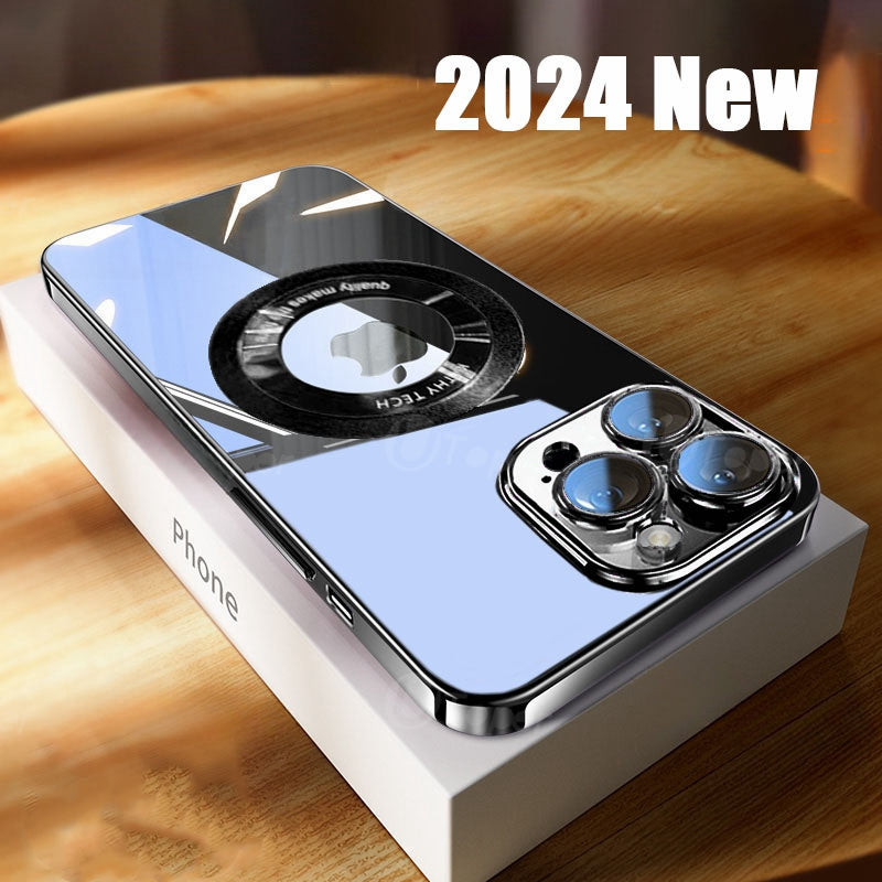 New Luxury Clear Plating TPU Protect Case For iPhone