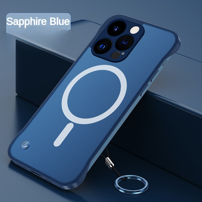 Borderless lightweight and drop resistant phone case for iPhone