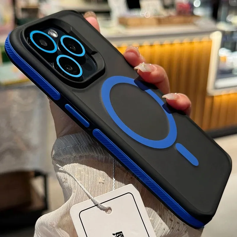 2025 New Shockproof Hit Color Matte Phone Case For IPhone