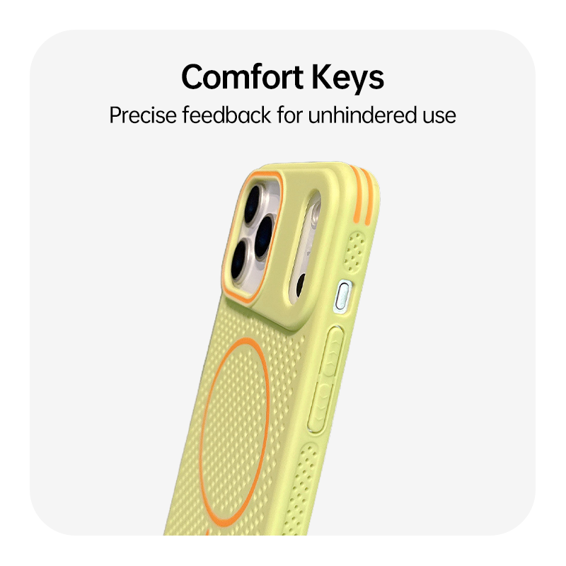 Heat Dissipation Mesh For Magsafe Magnetic Wireless Charge Case For iPhone