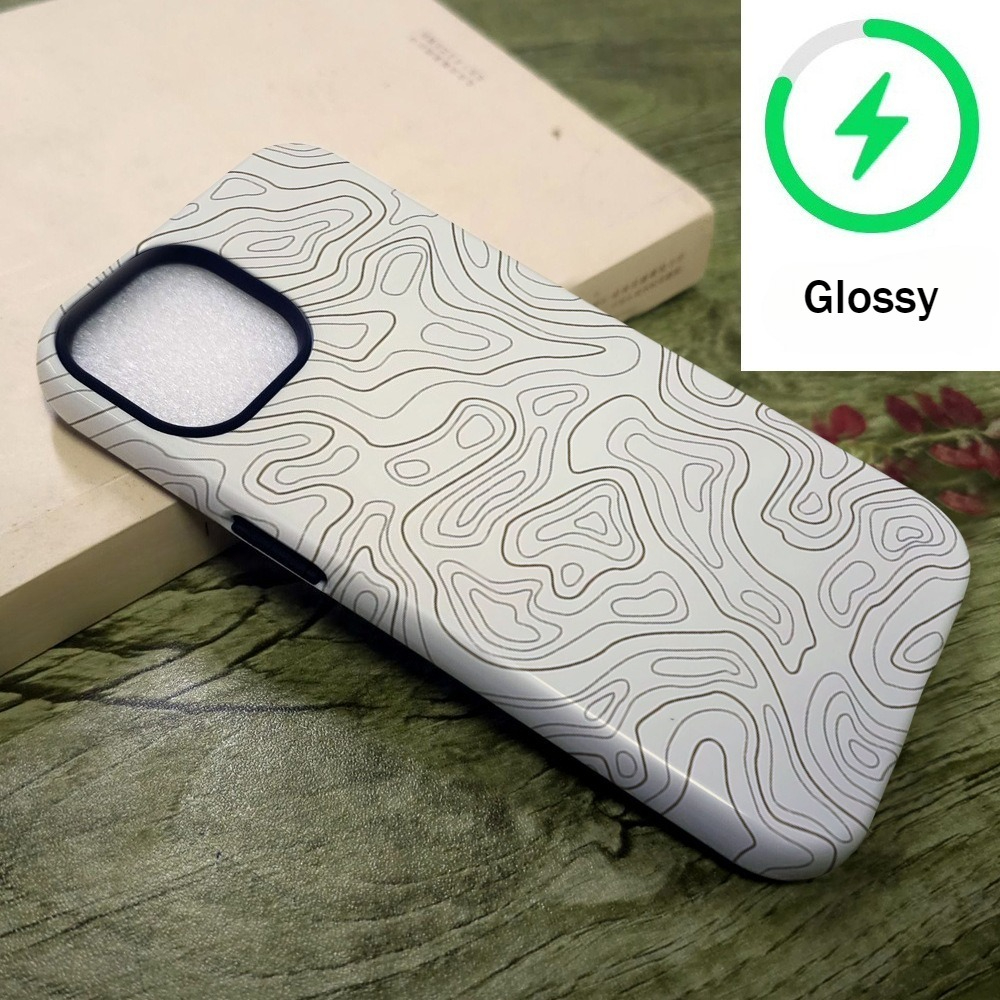 Magsafe Abstract Line Film Phone Case for iPhone