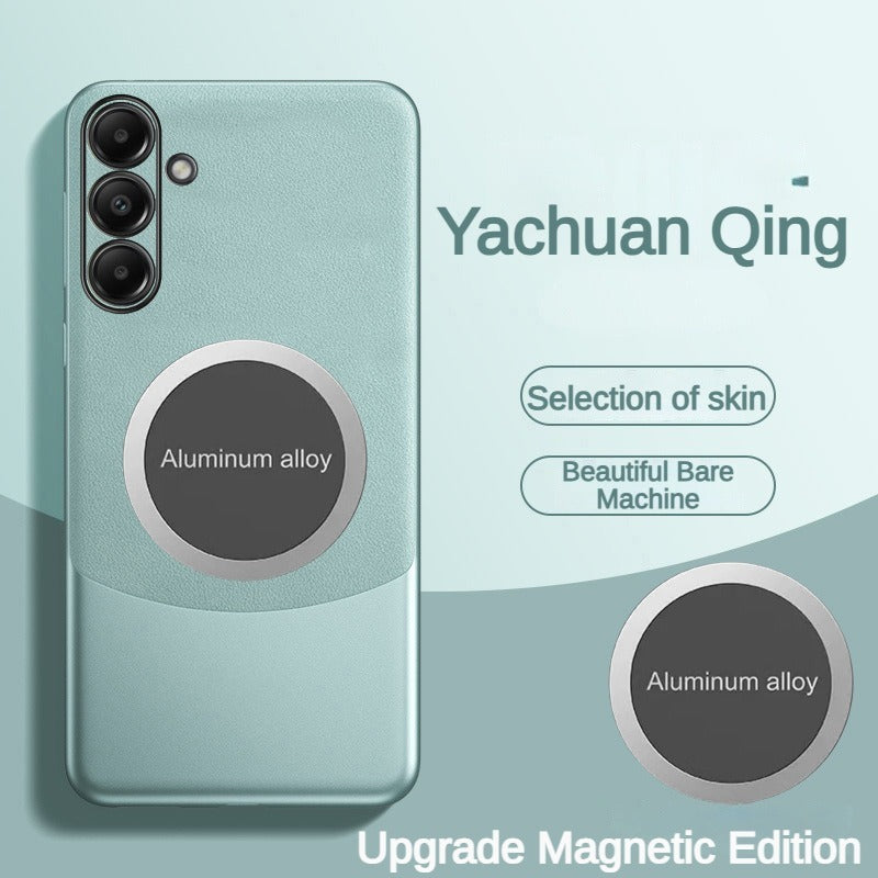 All inclusive anti drop splicing pigment leather phone case for Samsung