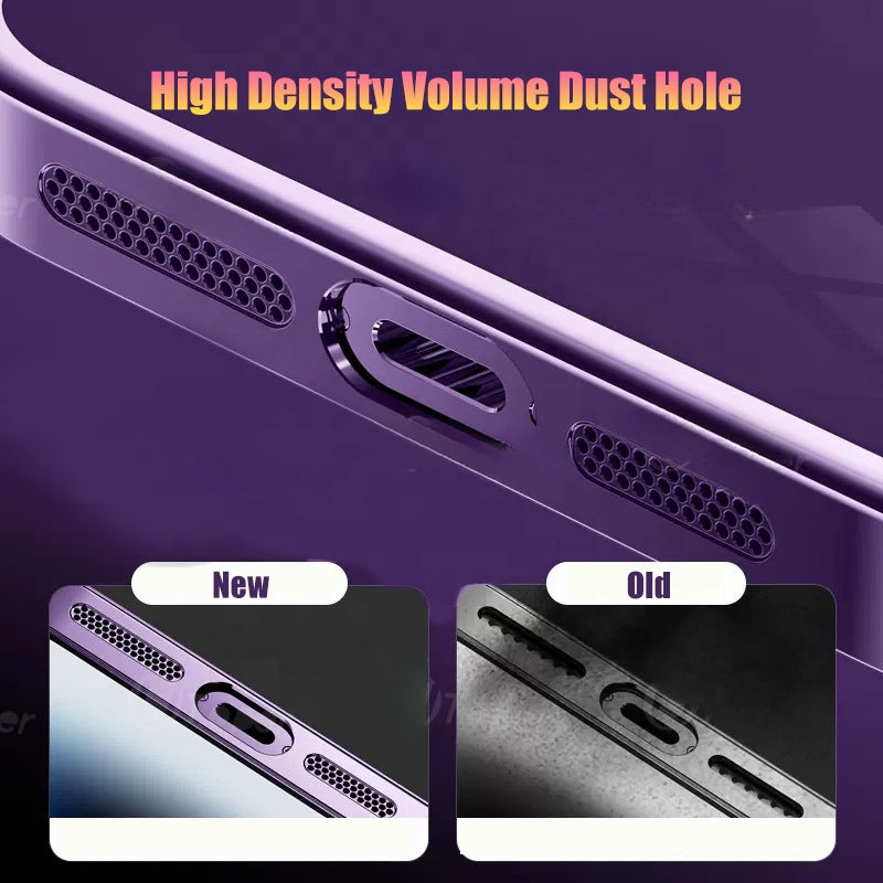 New Luxury Clear Plating TPU Protect Case For iPhone