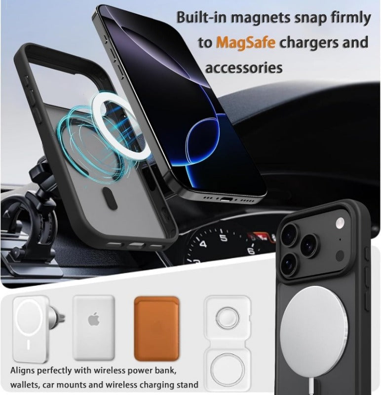 iPhone Case, Screen Protector , Lightweight Phone Case, Black