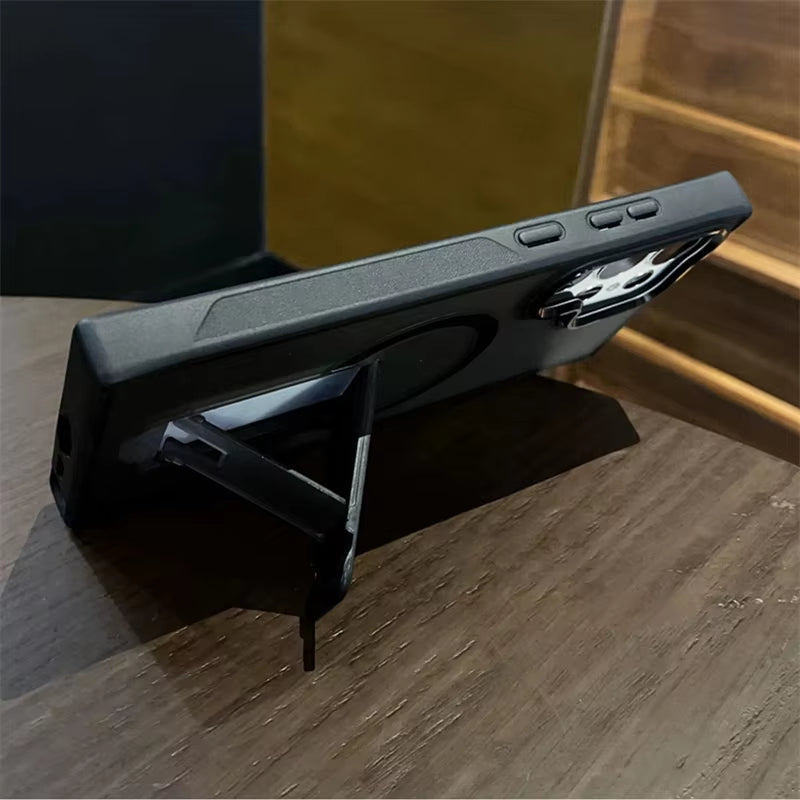 Multi functional folding stand phone case for Samsung