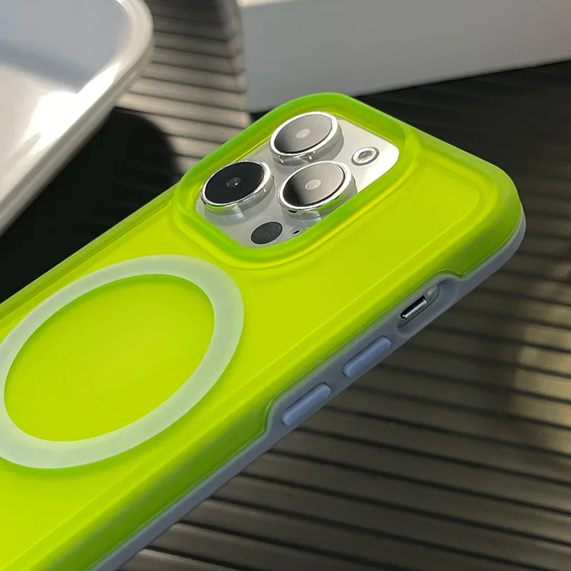 Neon Color Magnetic Case for iPhone