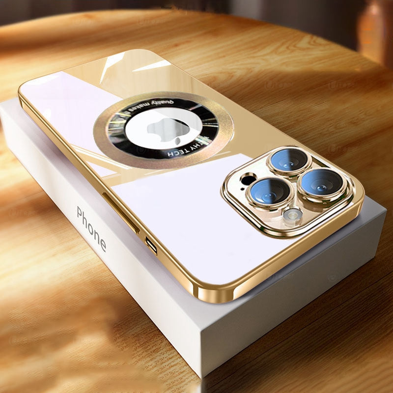 New Luxury Clear Plating TPU Protect Case For iPhone