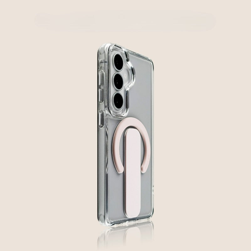 Transparent New Drop-Proof Soft Edge Creative Ring Holder Samsung Phone Case
