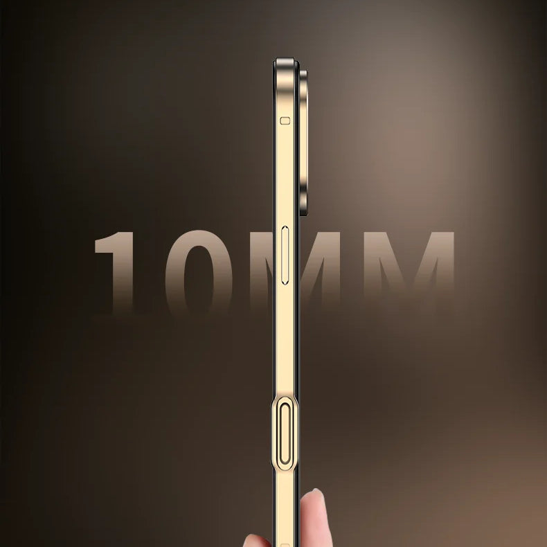 Mixed silicone frame aluminum metal phone case for iPhone