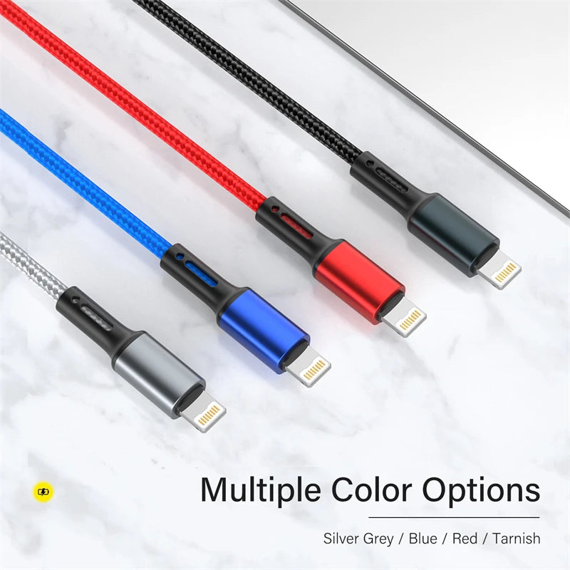 3A USB Fast Charging Cord Data Charger Wire Cable For iPhone