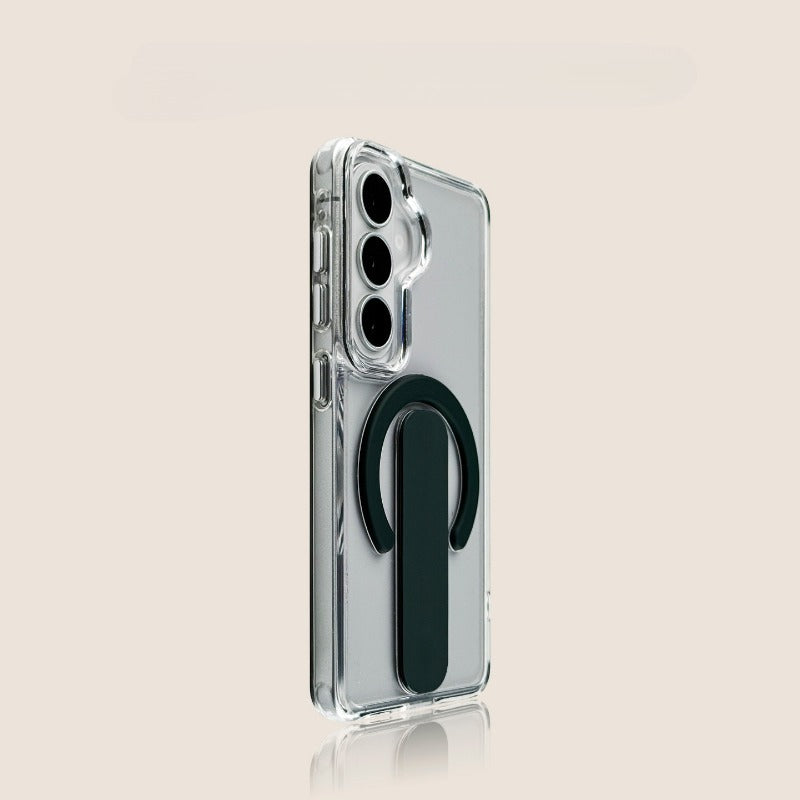 Transparent New Drop-Proof Soft Edge Creative Ring Holder Samsung Phone Case