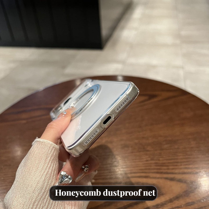 Ultra-thin Transparent Magnetic Phone Case for iPhone