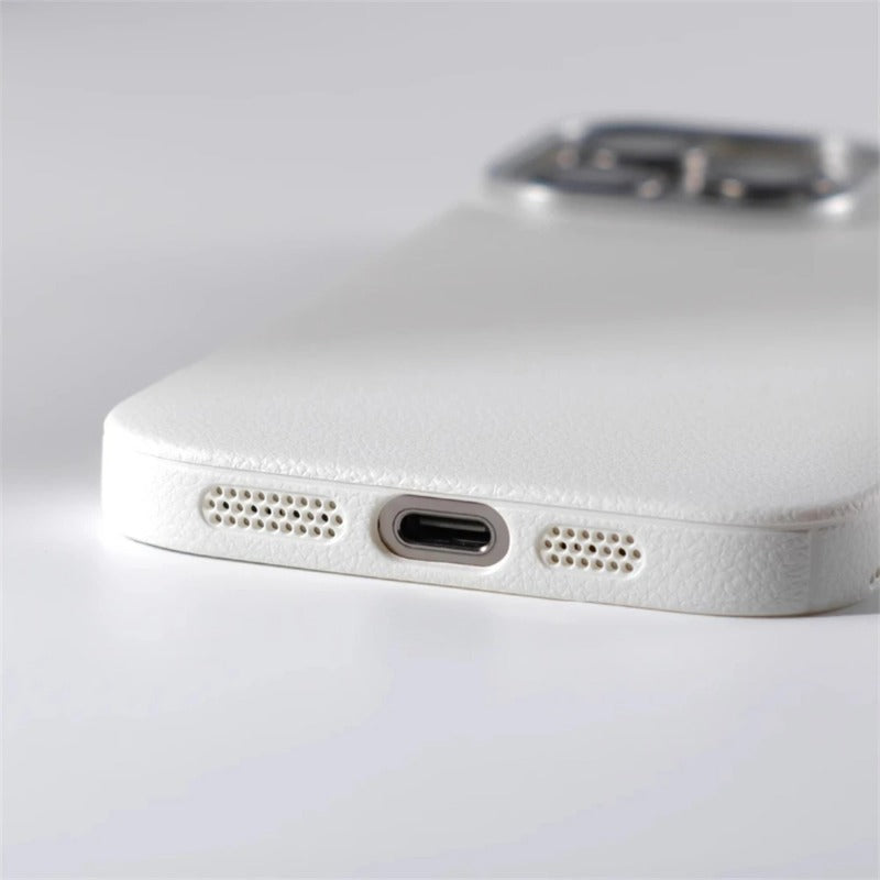 Solid Color Frameless Slim Hard Case for iPhone