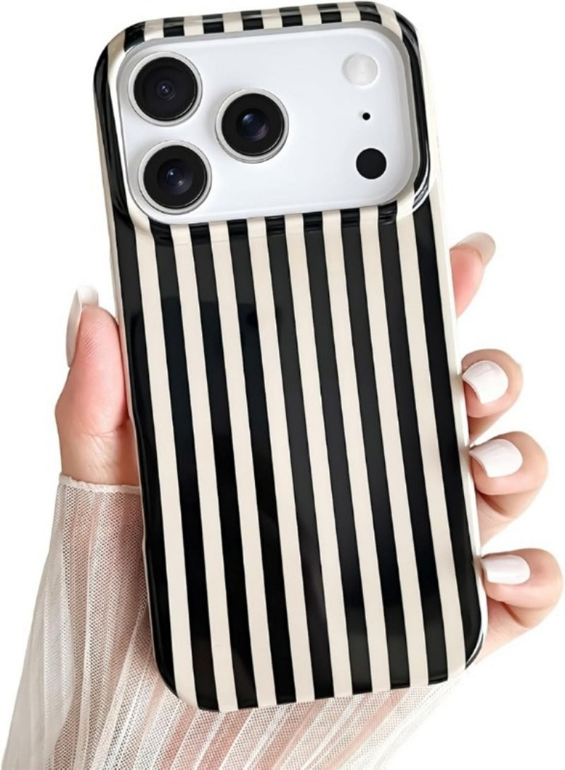 Cute striped soft TPU ultra-thin shockproof iPhone case