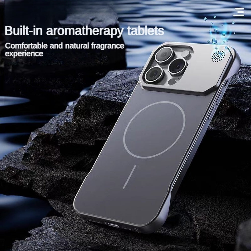 Luxury matte magnetic phone case suitable for iPhone
