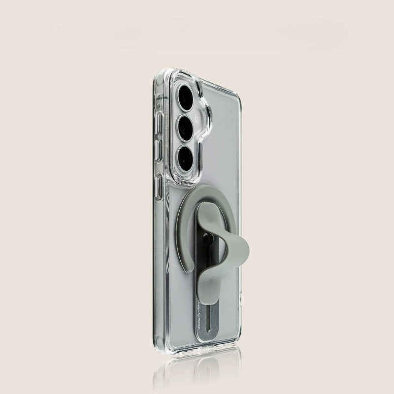 Transparent New Drop-Proof Soft Edge Creative Ring Holder Samsung Phone Case