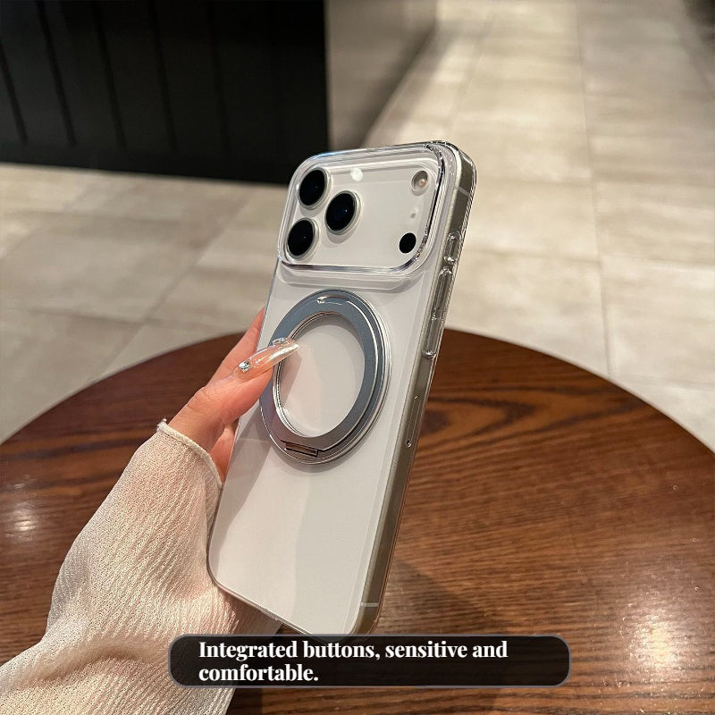 Ultra-thin Transparent Magnetic Phone Case for iPhone