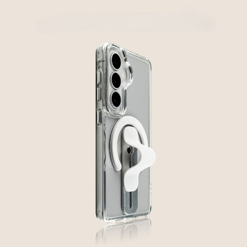 Transparent New Drop-Proof Soft Edge Creative Ring Holder Samsung Phone Case