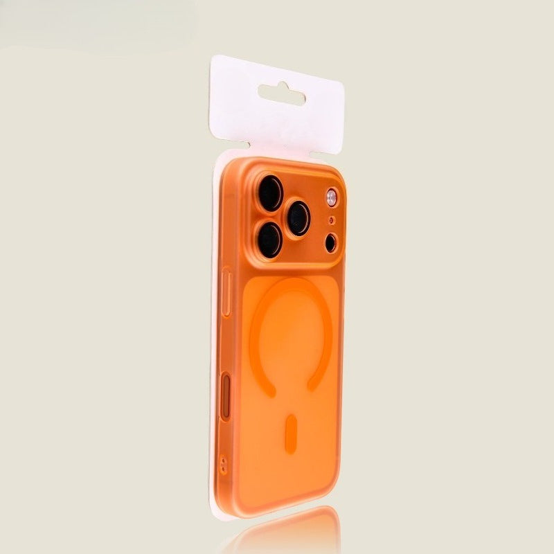 New Frosted Ultra-thin Heat-dissipating Magnetic Phone Case  for  iPhone