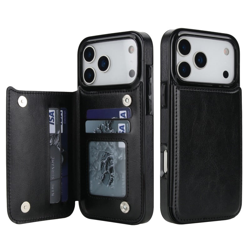  Wallet Leather Cover Phone Case for iPhone