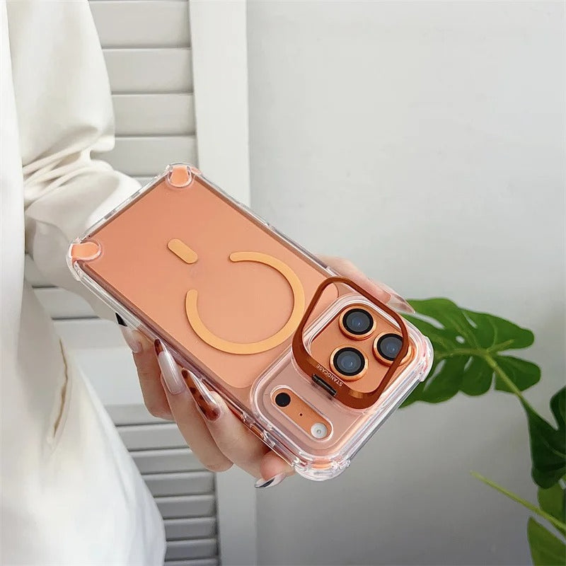 Transparent Acrylic Magnetic For Magsafe Case For iPhone