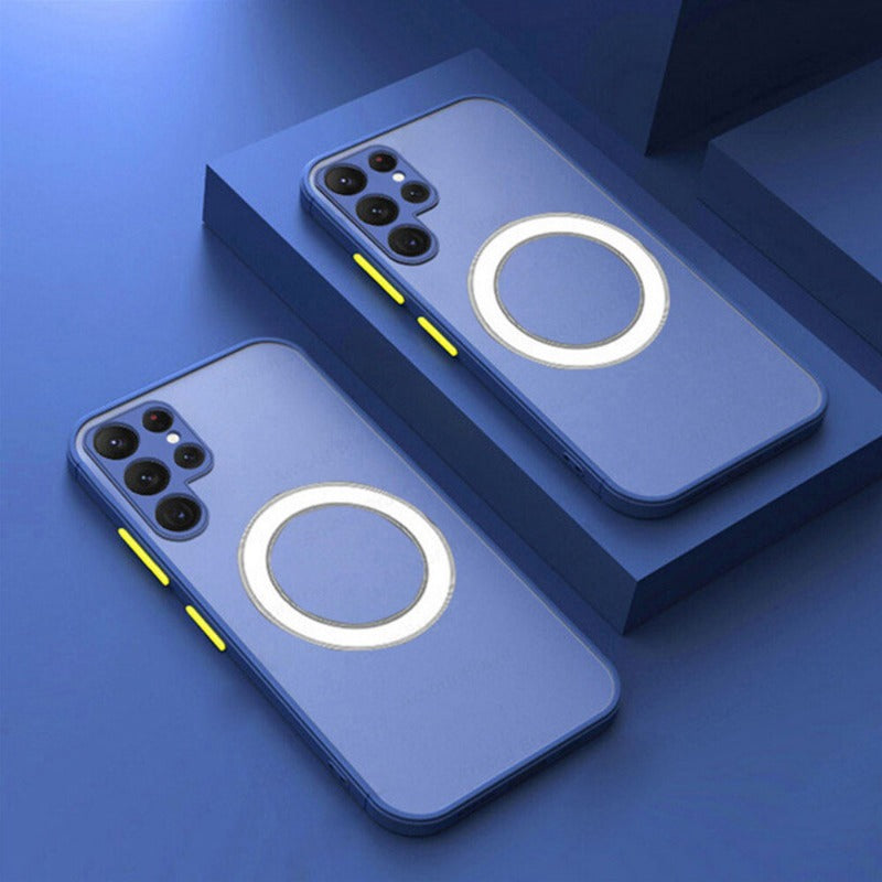 MagSafe Phone Case Magnetic Back Cover for Samsung