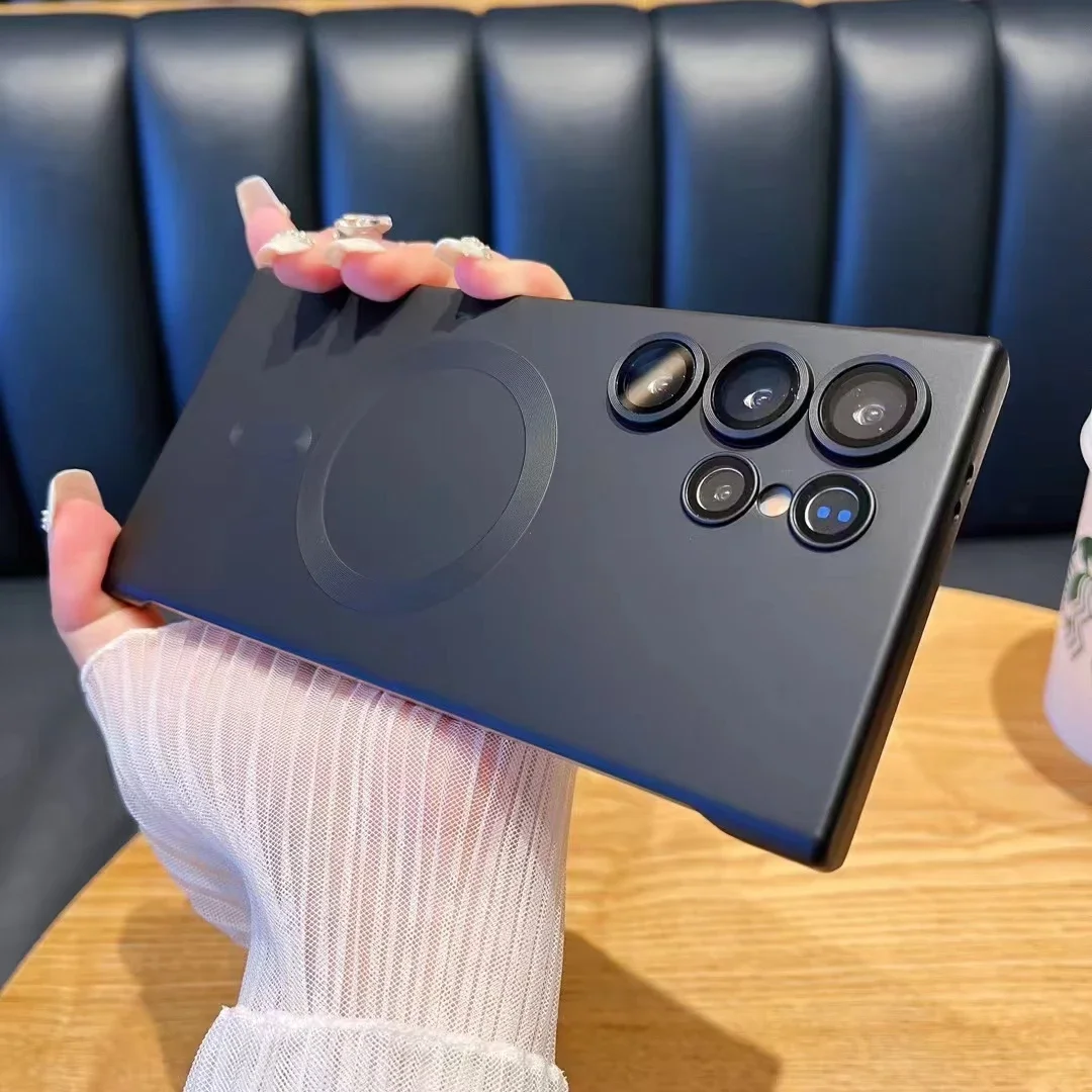 Ultra Thin Borderless Case For Samsung S Ultra Wireless Charging