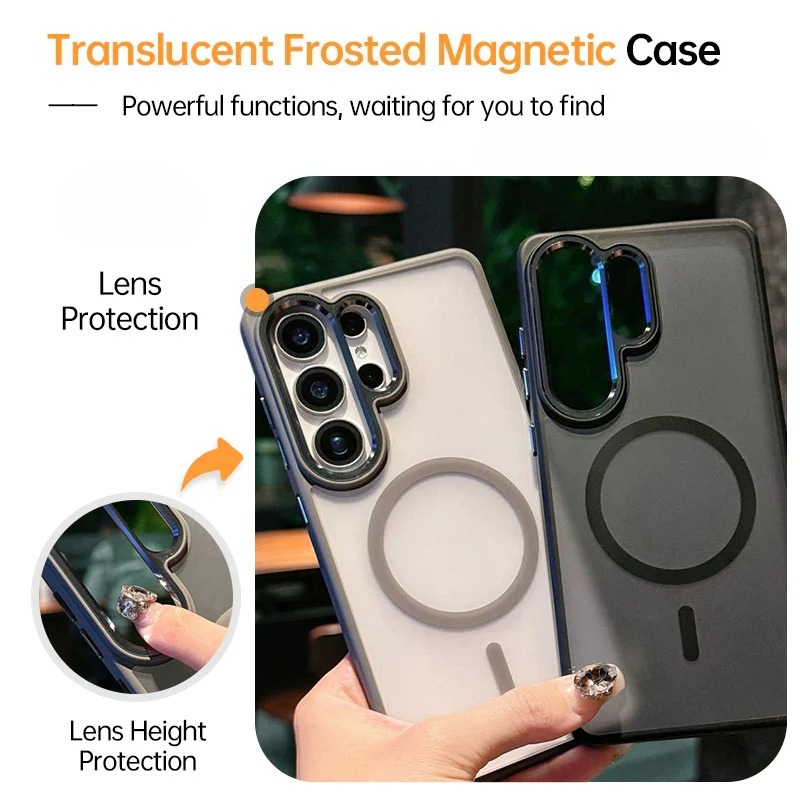 CASESUN Samsung Galaxy S26 Ultra camera lens height protection with raised frame design to prevent scratches