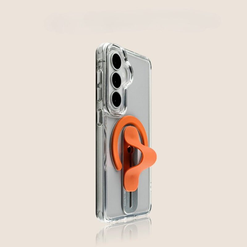 Transparent New Drop-Proof Soft Edge Creative Ring Holder Samsung Phone Case