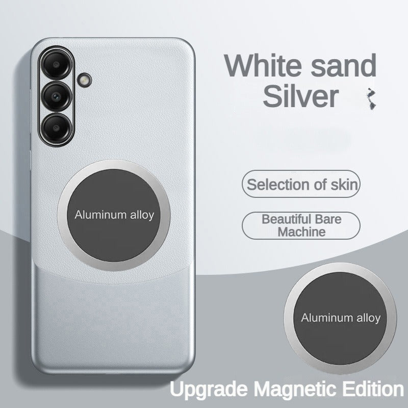 All inclusive anti drop splicing pigment leather phone case for Samsung