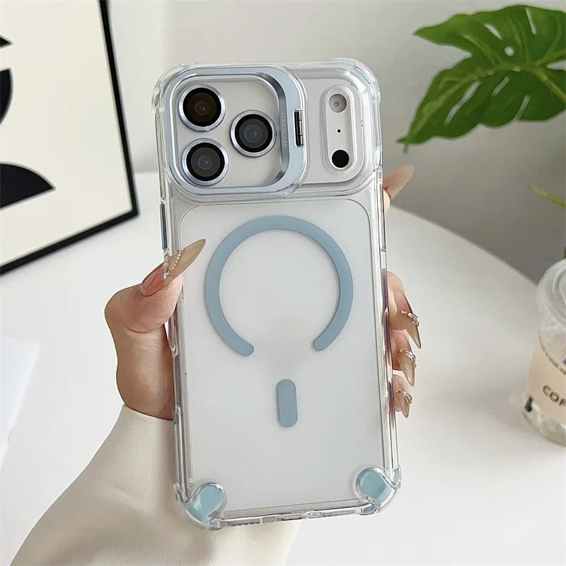 Transparent Acrylic Magnetic For Magsafe Case For iPhone