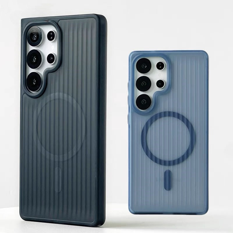 Corrugated frosted phone case suitable for Samsung