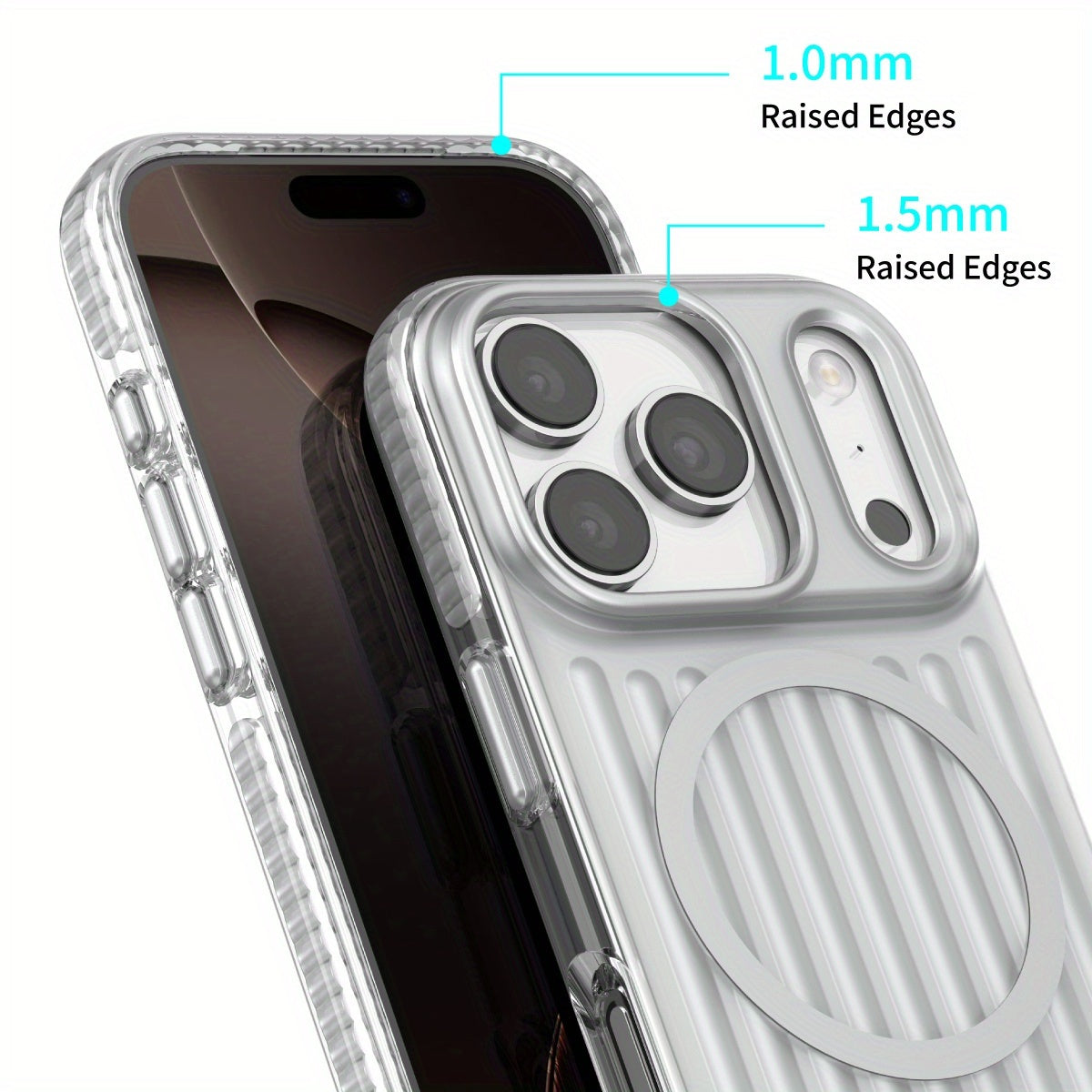 Premium Magnetic Phone Case for Iphone（Integrated Plating）