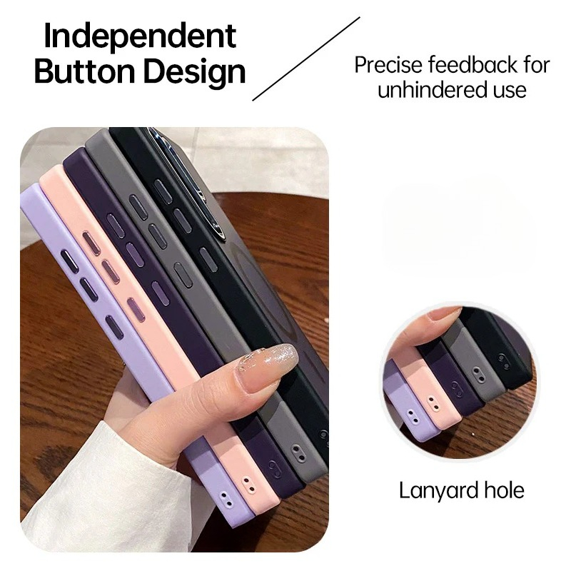 CASESUN Samsung Galaxy S26 Ultra magnetic case with independent button design and precise tactile feedback