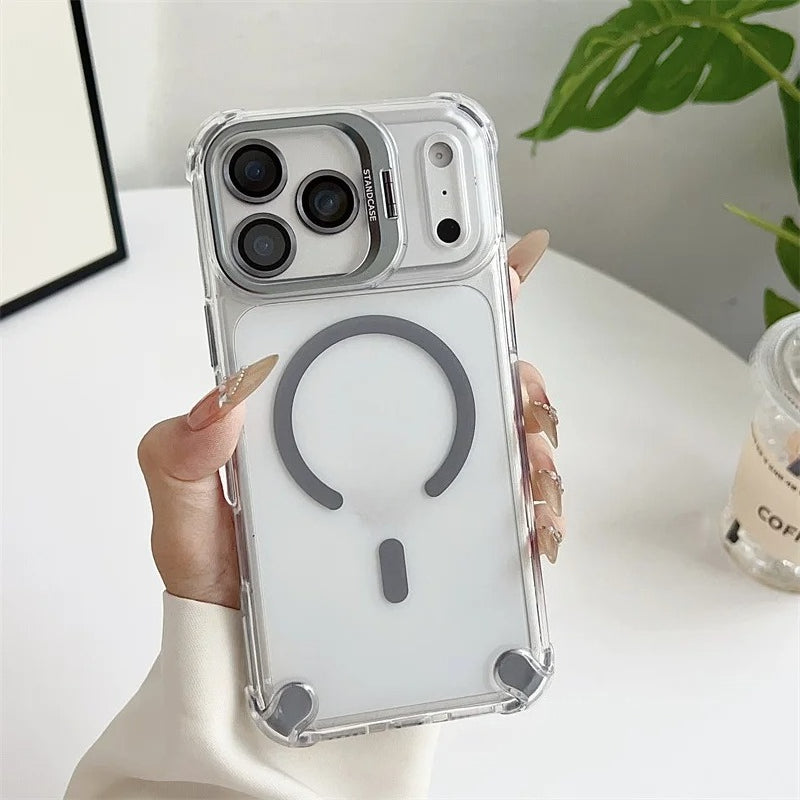 Transparent Acrylic Magnetic For Magsafe Case For iPhone