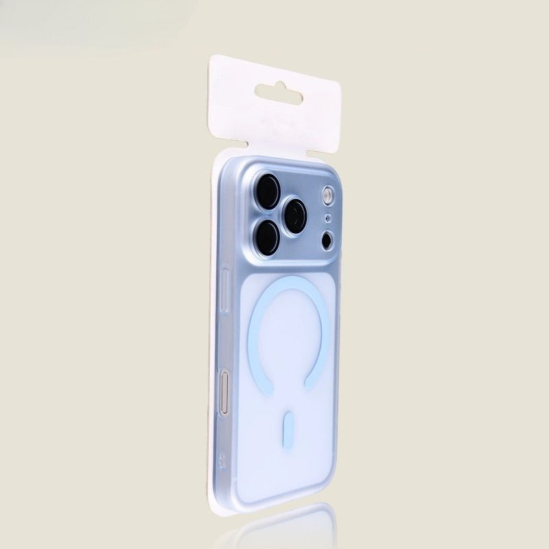 New Frosted Ultra-thin Heat-dissipating Magnetic Phone Case  for  iPhone