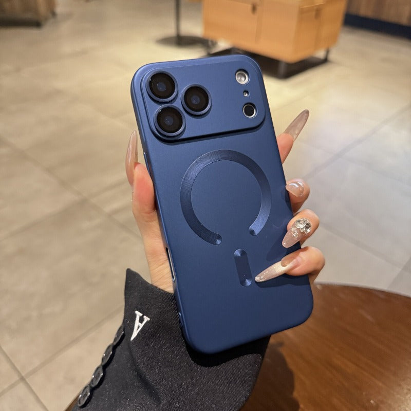 New Magnetic Charging All-inclusive Silicone Drop-proof Phone Case for iPhone