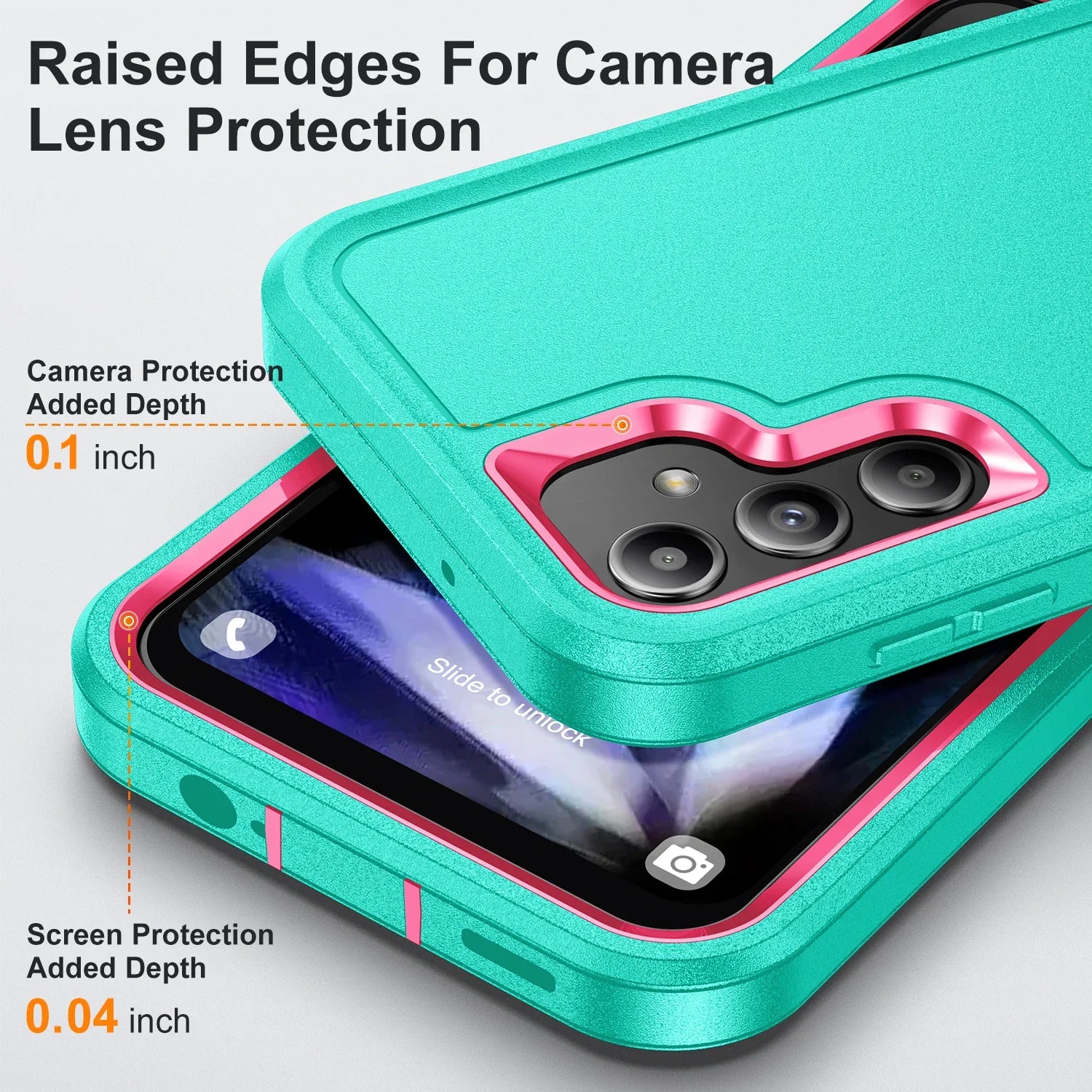 Mobile phone case shockproof and sturdy protective case suitable for Samsung