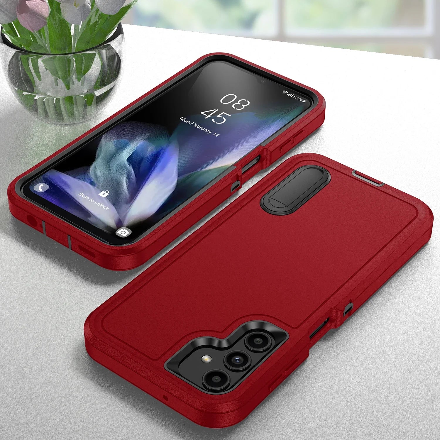 Mobile phone case shockproof and sturdy protective case suitable for Samsung