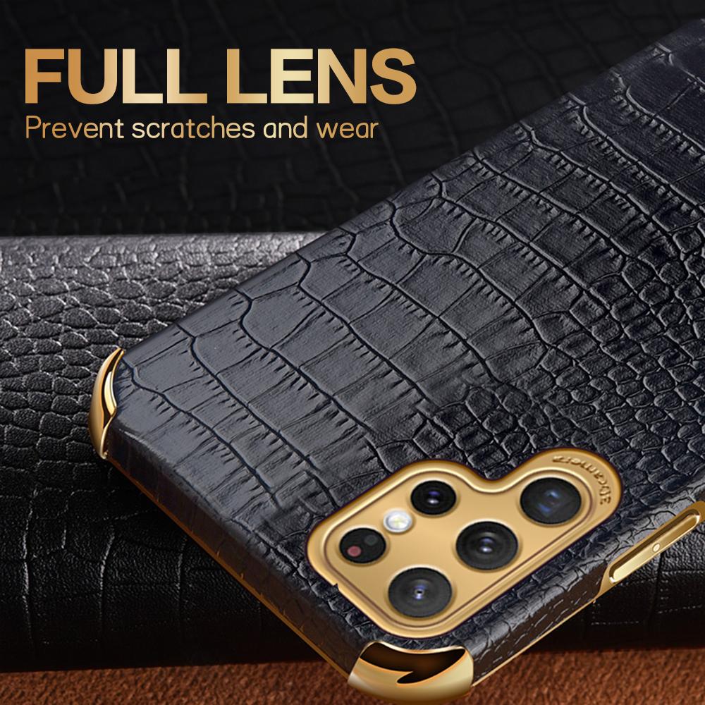Crocodile Texture Case For Samsung