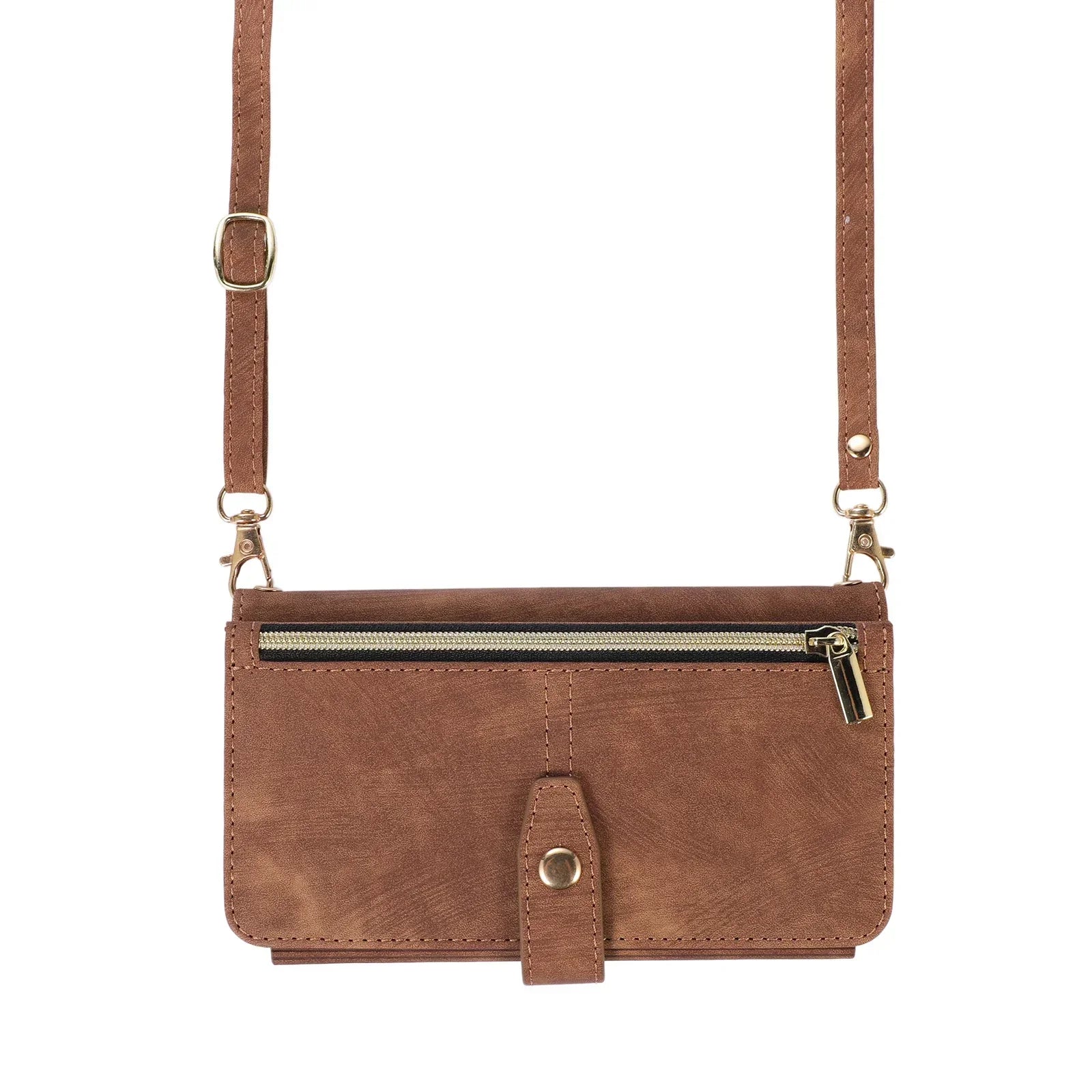 Crossbody Zipper Wallet Phone Case for iPhone